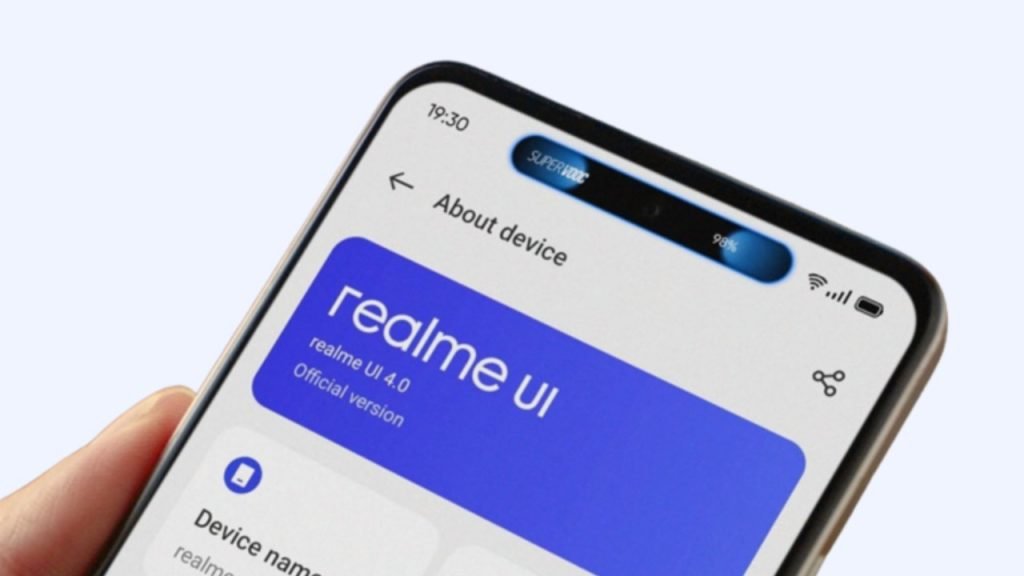Realme may bring iPhone 14 Pro’s Dynamic Island-Like feature Realme Dynamic Island