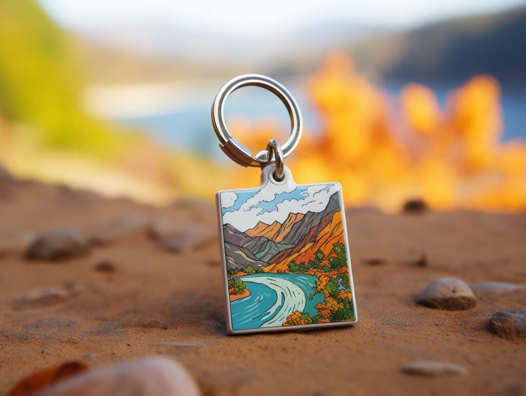 Chinese Acrylic Keychain