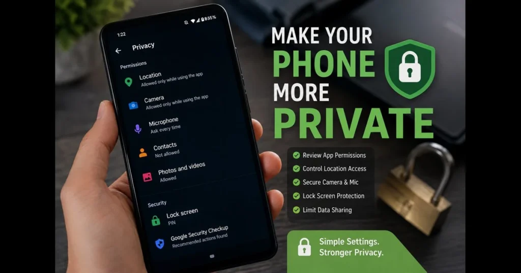 Android privacy settings